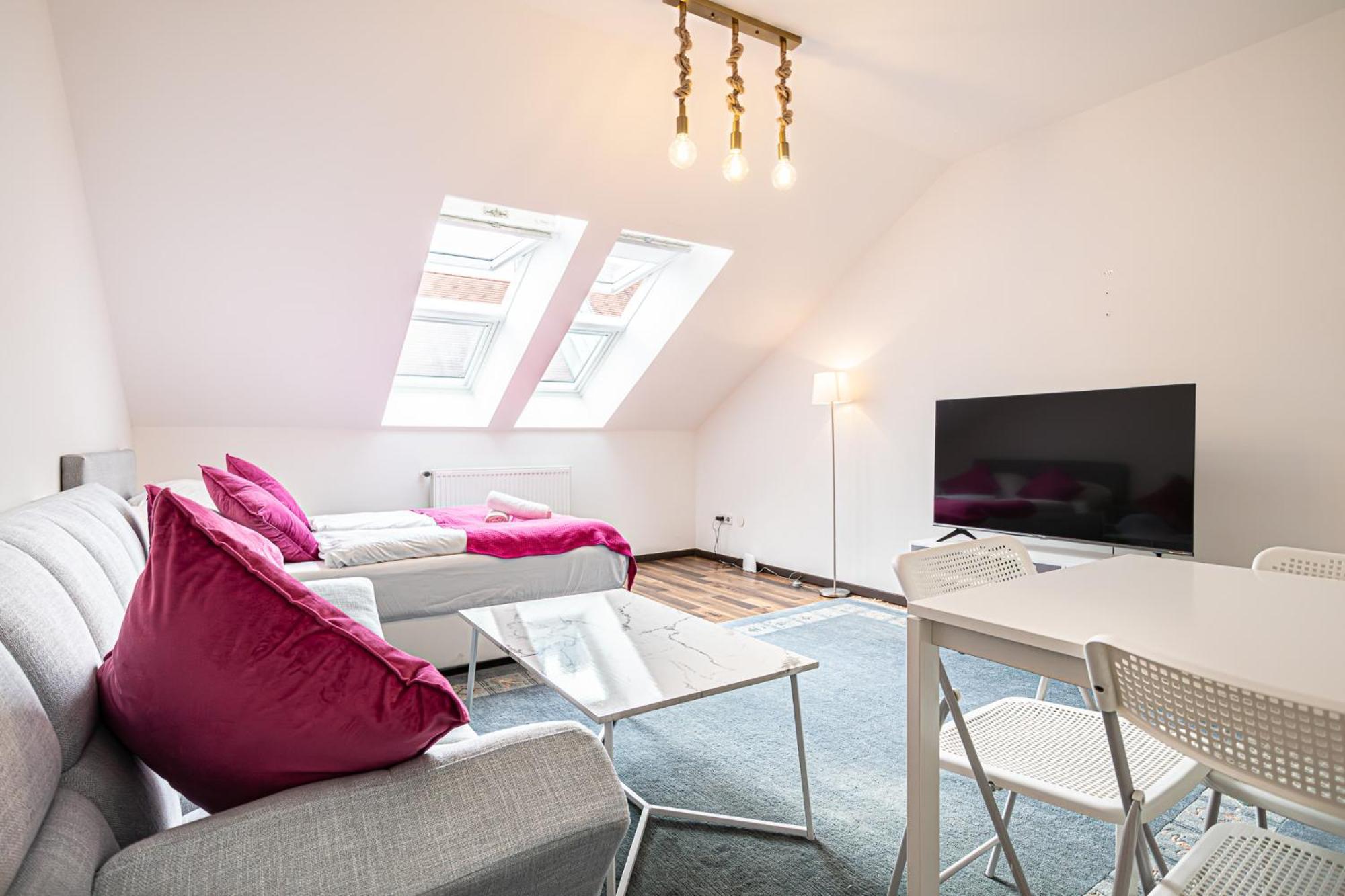 Airy Attic Apt.: Stylish Studio At Penzing Area Vídeň Exteriér fotografie