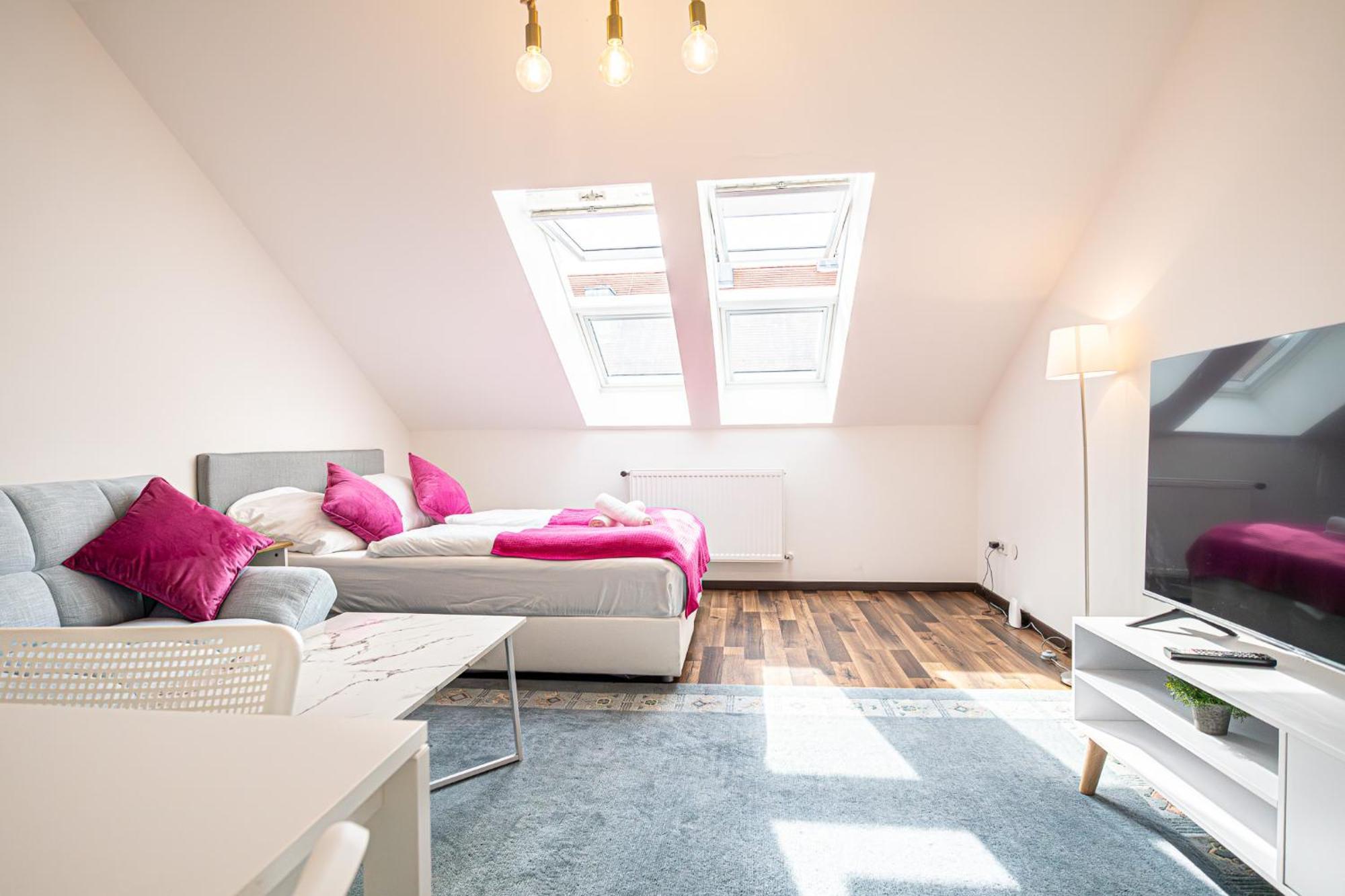 Airy Attic Apt.: Stylish Studio At Penzing Area Vídeň Exteriér fotografie