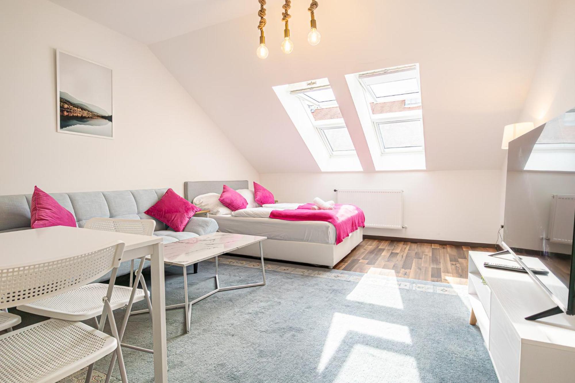 Airy Attic Apt.: Stylish Studio At Penzing Area Vídeň Exteriér fotografie