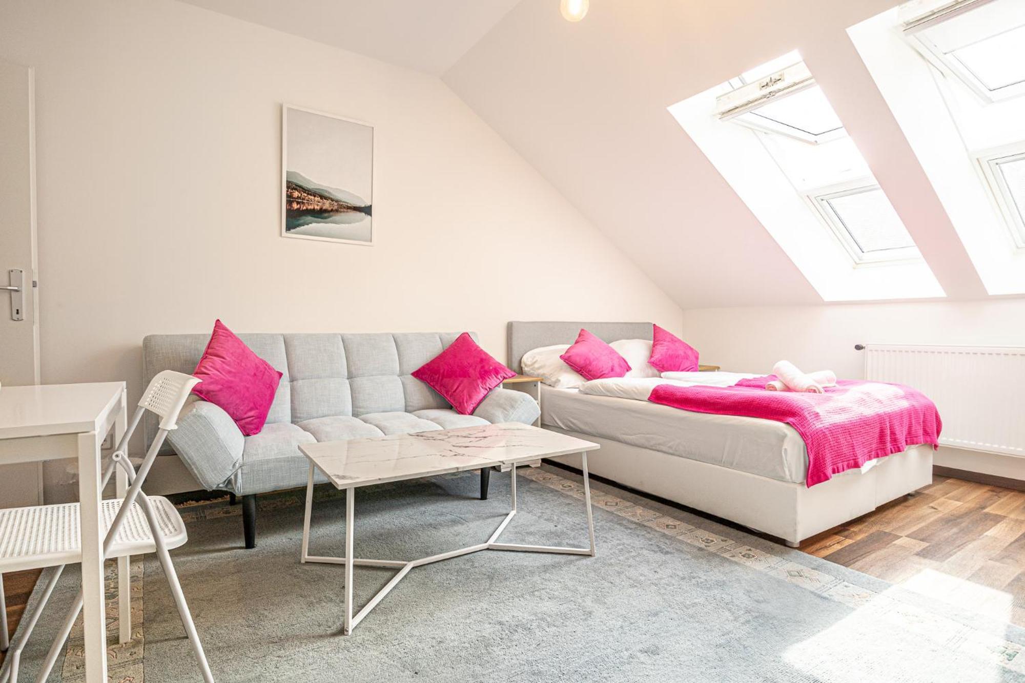 Airy Attic Apt.: Stylish Studio At Penzing Area Vídeň Exteriér fotografie